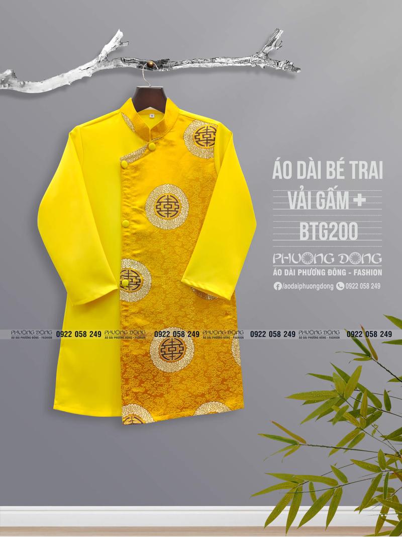 Áo Dài Cách Tân Bé Trai BTG200